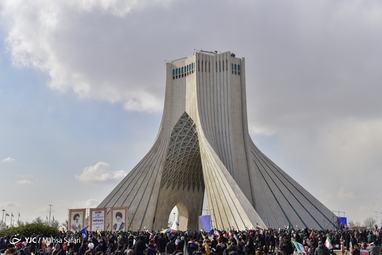 مراسم چهل و چهارمین پیروزی شکوهمند انقلاب اسلامی در تهران
