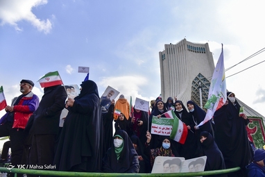 مراسم چهل و چهارمین پیروزی شکوهمند انقلاب اسلامی در تهران