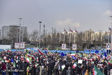 مراسم چهل و چهارمین پیروزی شکوهمند انقلاب اسلامی در تهران