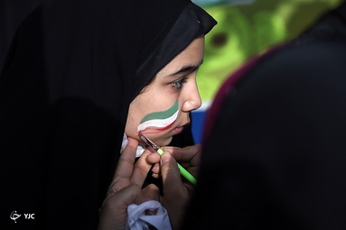 مراسم چهل و چهارمین پیروزی شکوهمند انقلاب اسلامی در تهران