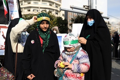 مراسم چهل و چهارمین پیروزی شکوهمند انقلاب اسلامی در تهران