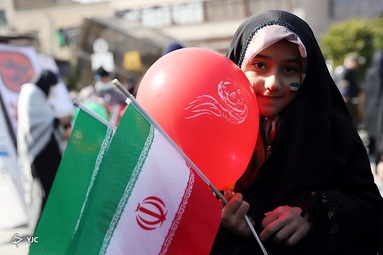 مراسم چهل و چهارمین پیروزی شکوهمند انقلاب اسلامی در تهران