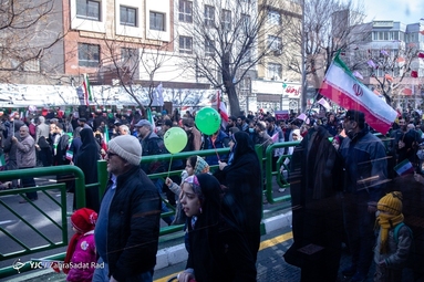 مراسم چهل و چهارمین پیروزی شکوهمند انقلاب اسلامی در تهران
