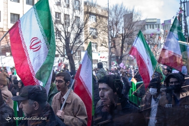 مراسم چهل و چهارمین پیروزی شکوهمند انقلاب اسلامی در تهران
