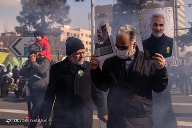 مراسم چهل و چهارمین پیروزی شکوهمند انقلاب اسلامی در تهران