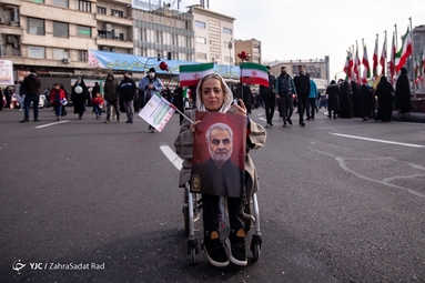 مراسم چهل و چهارمین پیروزی شکوهمند انقلاب اسلامی در تهران