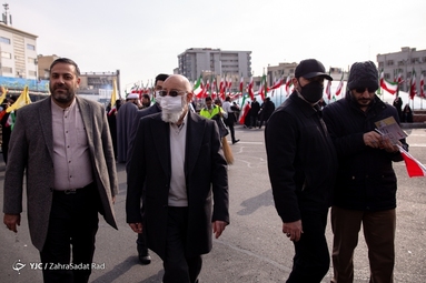 مراسم چهل و چهارمین پیروزی شکوهمند انقلاب اسلامی در تهران