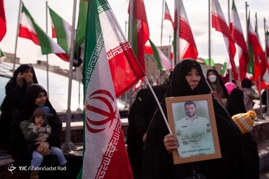 مراسم چهل و چهارمین پیروزی شکوهمند انقلاب اسلامی در تهران