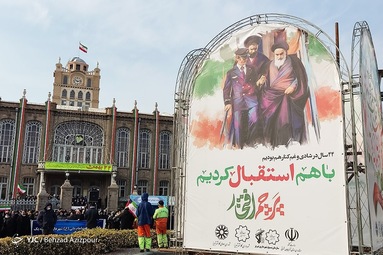 راهپیمایی ۲۲ بهمن در تبریز