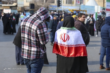 راهپیمایی ۲۲ بهمن در تبریز