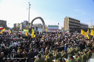 راهپیمایی ۲۲ بهمن در تبریز