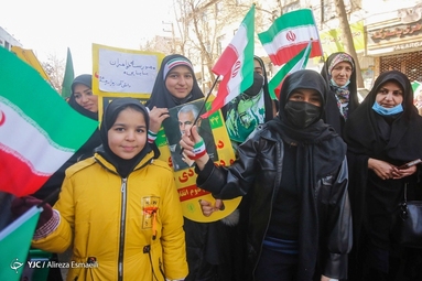 راهپیمایی ۲۲ بهمن در دماوند