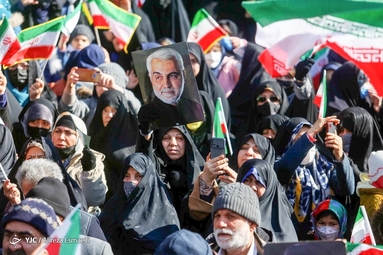 راهپیمایی ۲۲ بهمن در دماوند