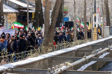 راهپیمایی ۲۲ بهمن در دماوند