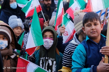 راهپیمایی ۲۲ بهمن در دماوند