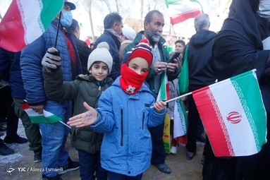 راهپیمایی ۲۲ بهمن در دماوند
