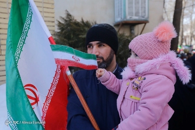 راهپیمایی ۲۲ بهمن در دماوند