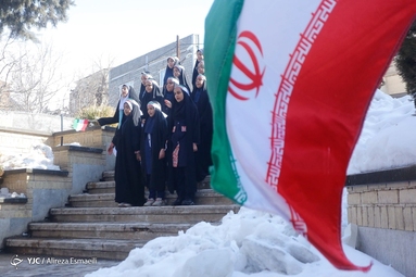 راهپیمایی ۲۲ بهمن در دماوند