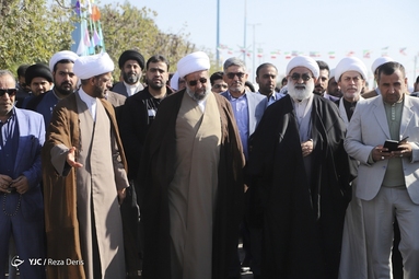 مراسم چهل و چهارمین پیروزی شکوهمند انقلاب اسلامی در خرمشهر