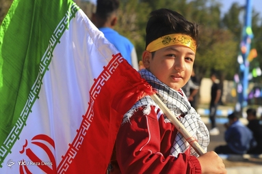 مراسم چهل و چهارمین پیروزی شکوهمند انقلاب اسلامی در خرمشهر