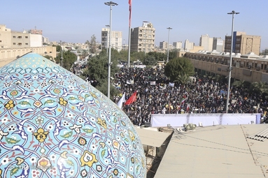 مراسم چهل و چهارمین پیروزی شکوهمند انقلاب اسلامی در خرمشهر