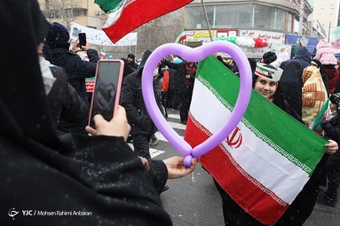 راهپیمایی 22 بهمن در مشهد 