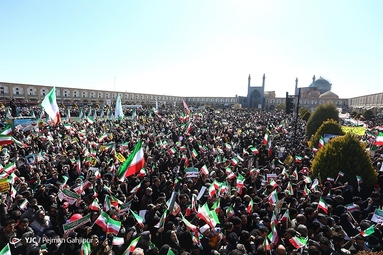 راهپیمایی ۲۲ بهمن در اصفهان
