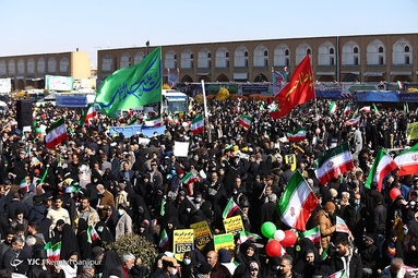 راهپیمایی ۲۲ بهمن در اصفهان