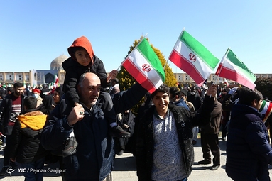 راهپیمایی ۲۲ بهمن در اصفهان