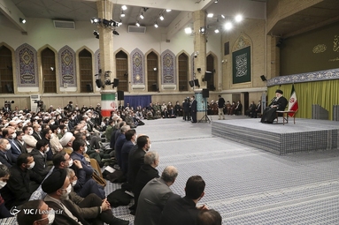 دیدار جمعی از مردم آذربایجان شرقی با رهبر معظم انقلاب