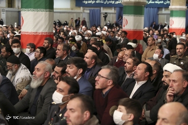 دیدار جمعی از مردم آذربایجان شرقی با رهبر معظم انقلاب