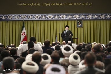 دیدار جمعی از مردم آذربایجان شرقی با رهبر معظم انقلاب