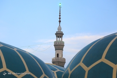 جشن نیمه شعبان در مسجد مقدس جمکران