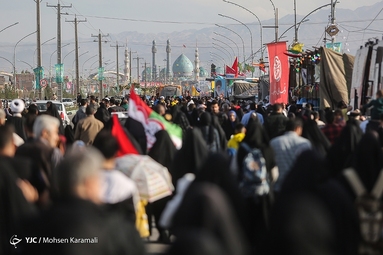 جشن نیمه شعبان در مسجد مقدس جمکران