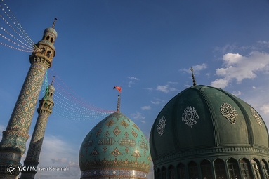جشن نیمه شعبان در مسجد مقدس جمکران
