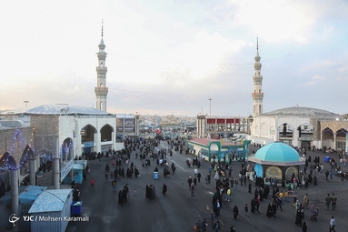جشن نیمه شعبان در مسجد مقدس جمکران