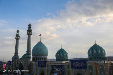 جشن نیمه شعبان در مسجد مقدس جمکران