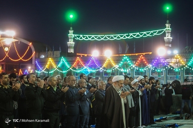 جشن نیمه شعبان در مسجد مقدس جمکران