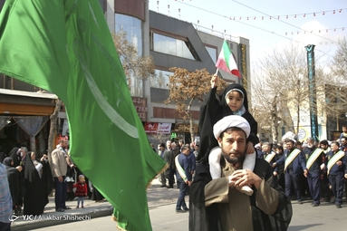 اجتماع عظیم منتظران ظهور / از میدان شهدای مشهد تا حرم مطهر امام رضا (ع)