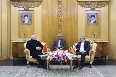 ورود رئیس جمهور بلاروس به تهران