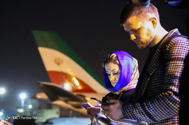 ورود رئیس جمهور بلاروس به تهران