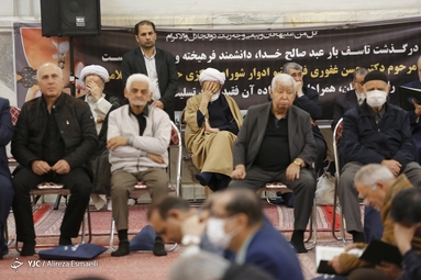 مراسم بزرگداشت مرحوم غفوری‌فرد در مدرسه عالی شهید مطهری