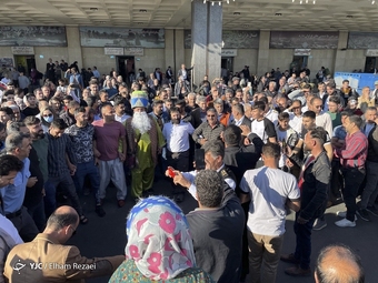 مسافران نوروزی در پایانه ترمینال غرب