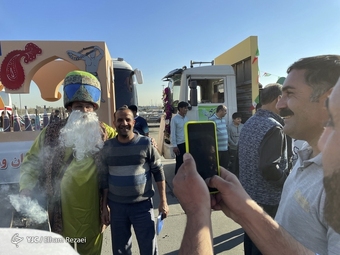 مسافران نوروزی در پایانه ترمینال غرب