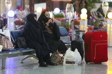 استقبال از بهار و میهمانان نوروزی در پایانه مرکزی تبریز