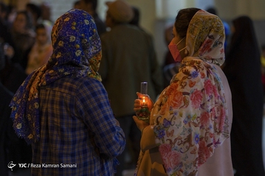 آیین سنتی چراغ بران در بام ایران