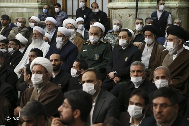 سخنرانی نوروزی رهبر انقلاب در حرم مطهر رضوی