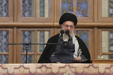 سخنرانی نوروزی رهبر انقلاب در حرم مطهر رضوی
