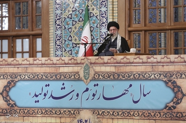 سخنرانی نوروزی رهبر انقلاب در حرم مطهر رضوی