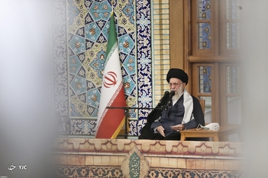 سخنرانی نوروزی رهبر انقلاب در حرم مطهر رضوی